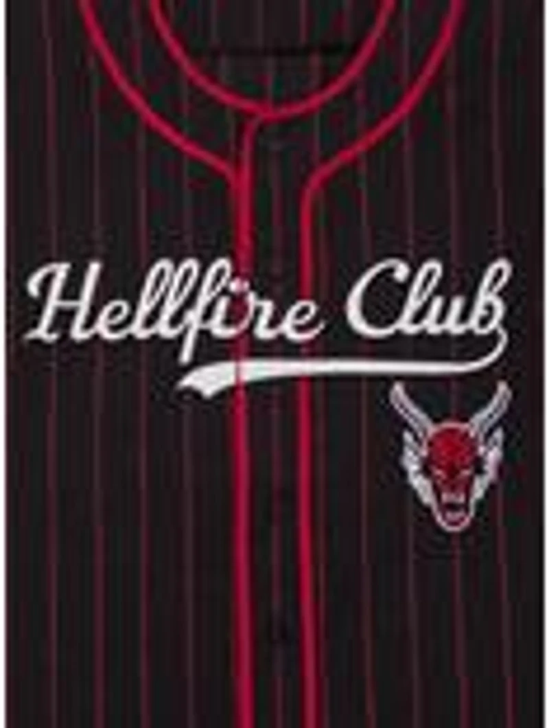 Stranger Things Hellfire Club Striped Baseball Jersey - BoxLunch Exclusive