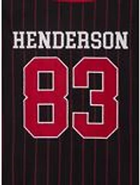 Stranger Things Hellfire Club Striped Baseball Jersey - BoxLunch Exclusive