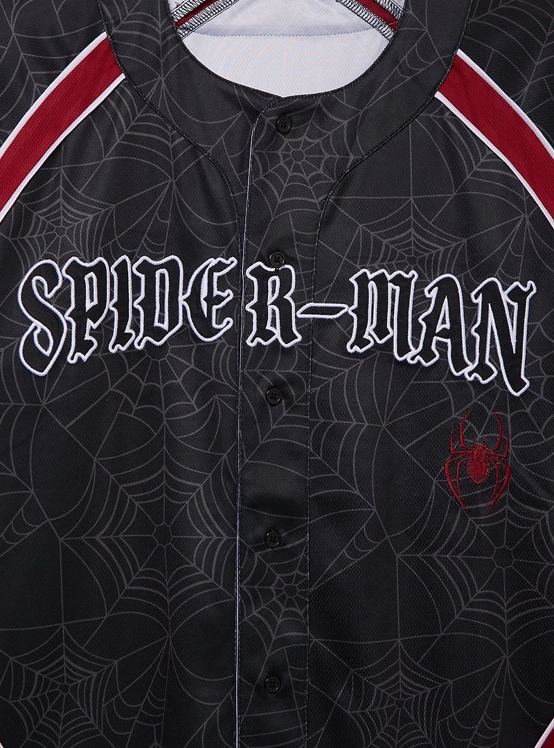 Marvel Spider-Man Miles Morales Baseball Jersey - BoxLunch Exclusive