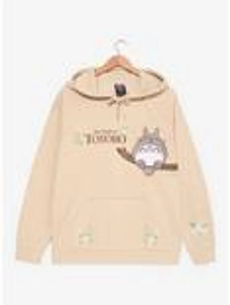 Studio Ghibli® My Neighbor Totoro Floral Embroidered Hoodie - BoxLunch Exclusive