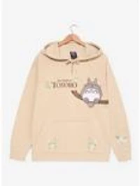 Studio Ghibli® My Neighbor Totoro Floral Embroidered Hoodie - BoxLunch Exclusive