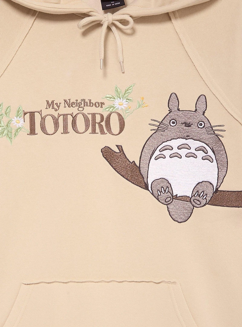 Studio Ghibli® My Neighbor Totoro Floral Embroidered Hoodie - BoxLunch Exclusive