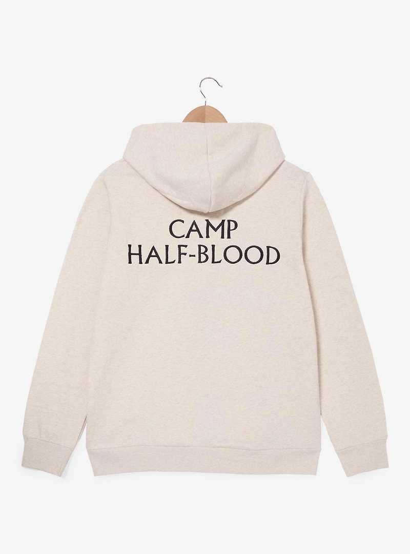 Percy Jackson Camp Half-Blood Patches Zip Hoodie — BoxLunch Exclusive