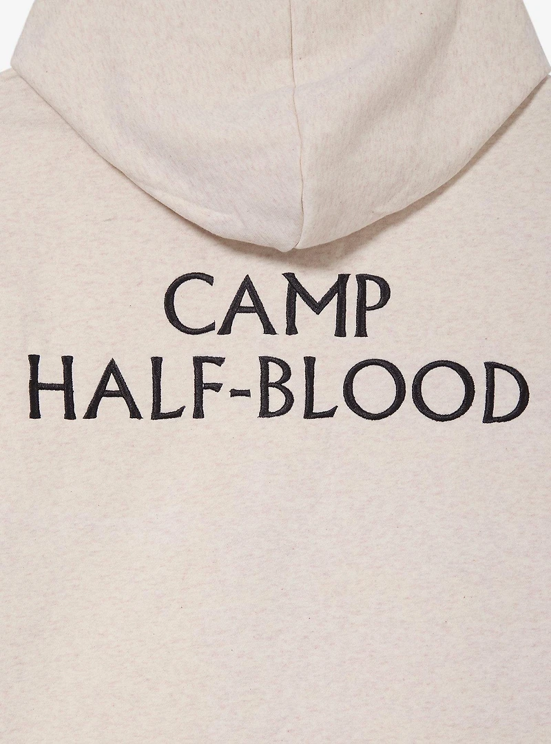 Percy Jackson Camp Half-Blood Patches Zip Hoodie — BoxLunch Exclusive
