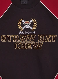 One Piece Straw Hat Crew Color Block Crewneck — BoxLunch Exclusive