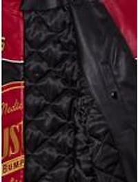 Disney Pixar Cars Lightning McQueen Faux Leather Racing Jacket - BoxLunch Exclusive