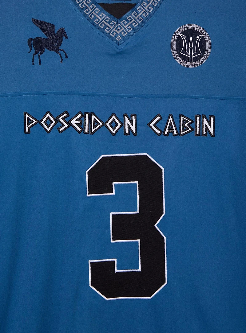 Percy Jackson and The Olympians Poseidon Cabin Football Jersey - BoxLunch Exclusive