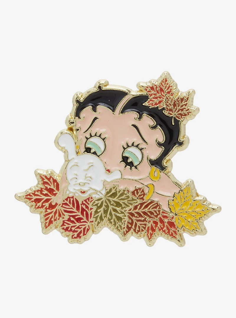Betty Boop Autumn Leaves Blind Box Enamel Pin — BoxLunch Exclusive