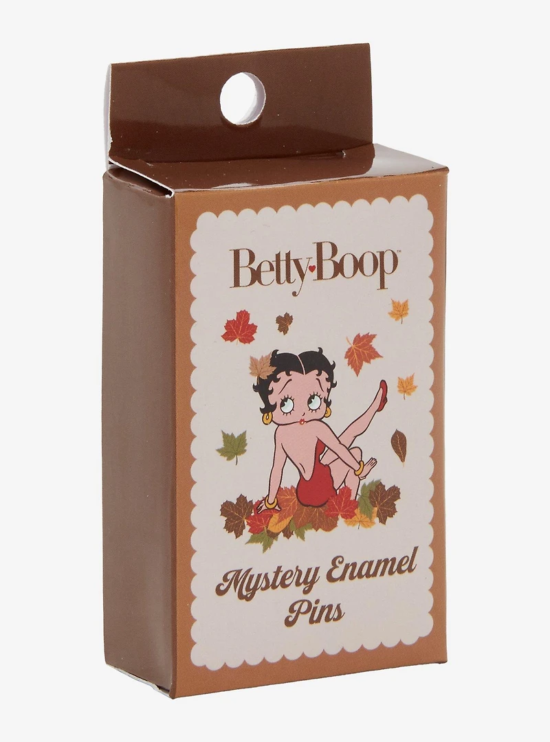 Betty Boop Autumn Leaves Blind Box Enamel Pin — BoxLunch Exclusive