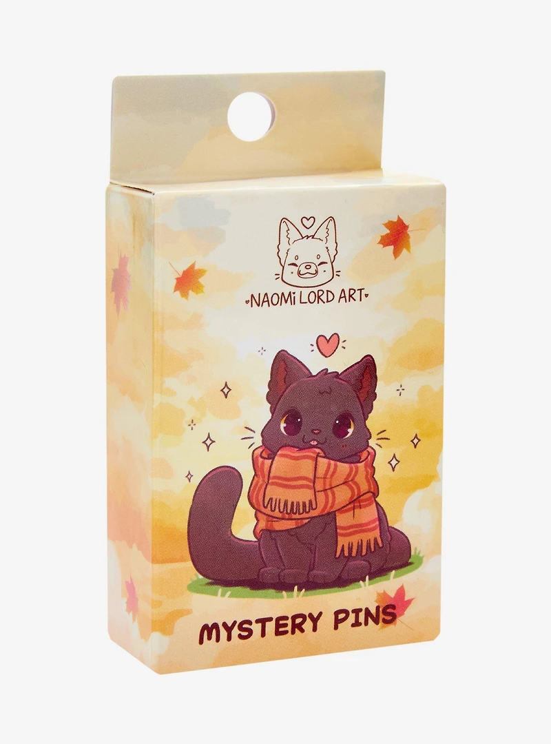 Naomi Lord Art Animals with Scarves Blind Box Enamel Pin - BoxLunch Exclusive