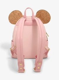 Loungefly Disney Minnie Mouse Corkboard Pin Display Ears Mini Backpack with Pin - BoxLunch Exclusive