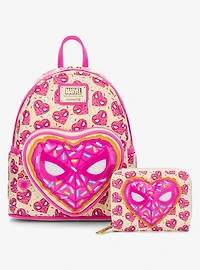 Loungefly Marvel Spider-Man Sprinkle Donut Mask Mini Backpack - BoxLunch Exclusive