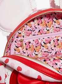 Loungefly Disney Mickey & Minnie Valentine's Day Ears Chocolate Scented Mini Backpack - BoxLunch Exclusive