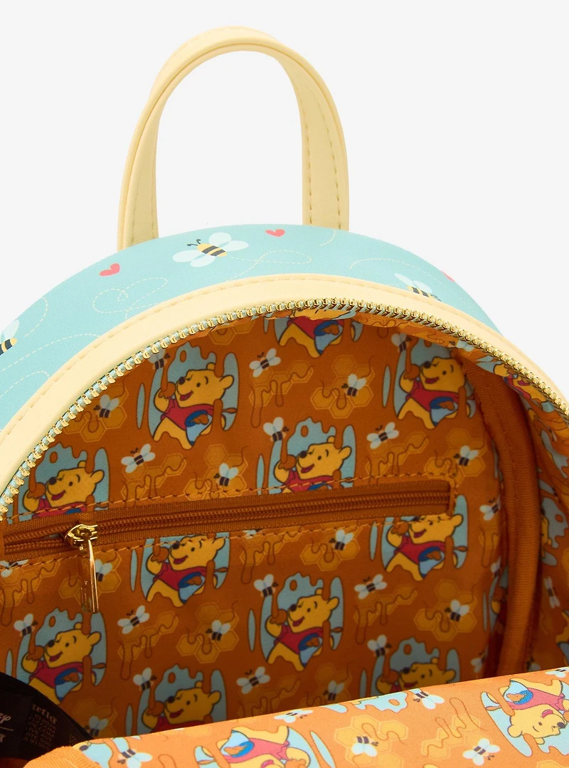 Loungefly Disney Winnie the Pooh Honey Heart Honey Scented Mini Backpack - BoxLunch Exclusive