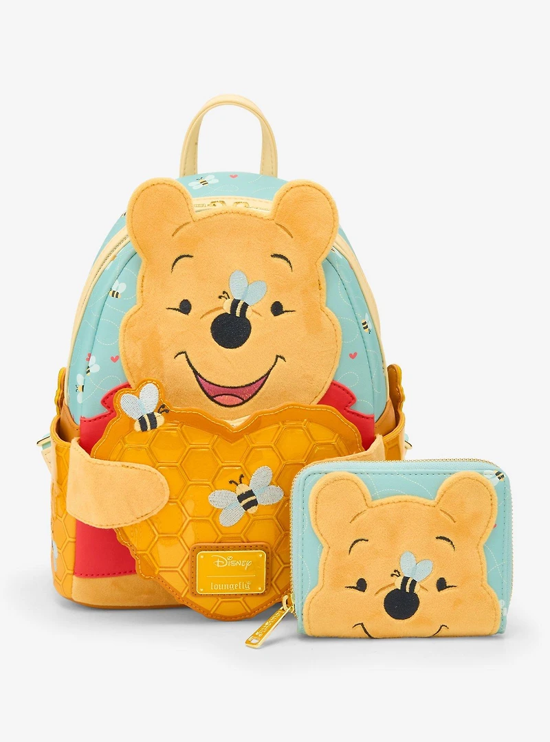 Loungefly Disney Winnie the Pooh Honey Heart Honey Scented Mini Backpack - BoxLunch Exclusive