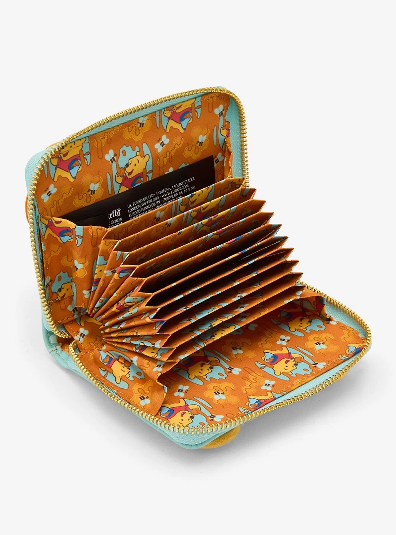 Loungefly Disney Winnie the Pooh Honey Heart Honey Scented Accordion Wallet - BoxLunch Exclusive