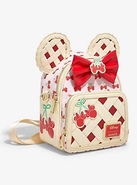 Loungefly Disney Minnie Mouse Cherry Pie Convertible Mini Backpack - BoxLunch Exclusive