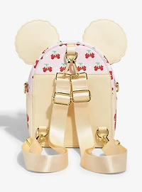 Loungefly Disney Minnie Mouse Cherry Pie Convertible Mini Backpack - BoxLunch Exclusive