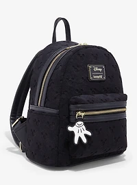 Loungefly Disney Mickey Mouse Terrycloth Allover Print Mini Backpack - BoxLunch Exclusive