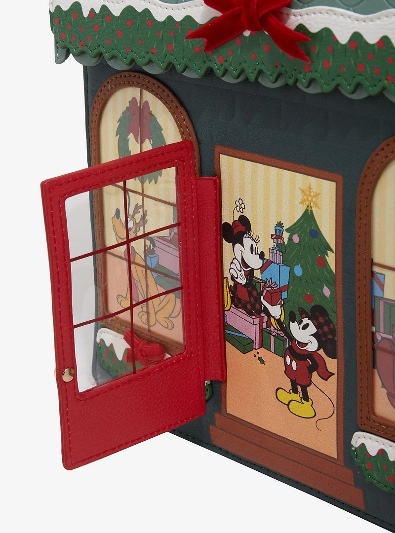 Disney Mickey & Friends Holiday House Figural Mini Backpack - BoxLunch Exclusive