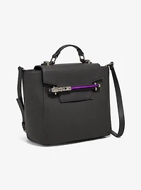 Star Wars Mace Windu Lightsaber Light-Up Crossbody Bag - BoxLunch Exclusive