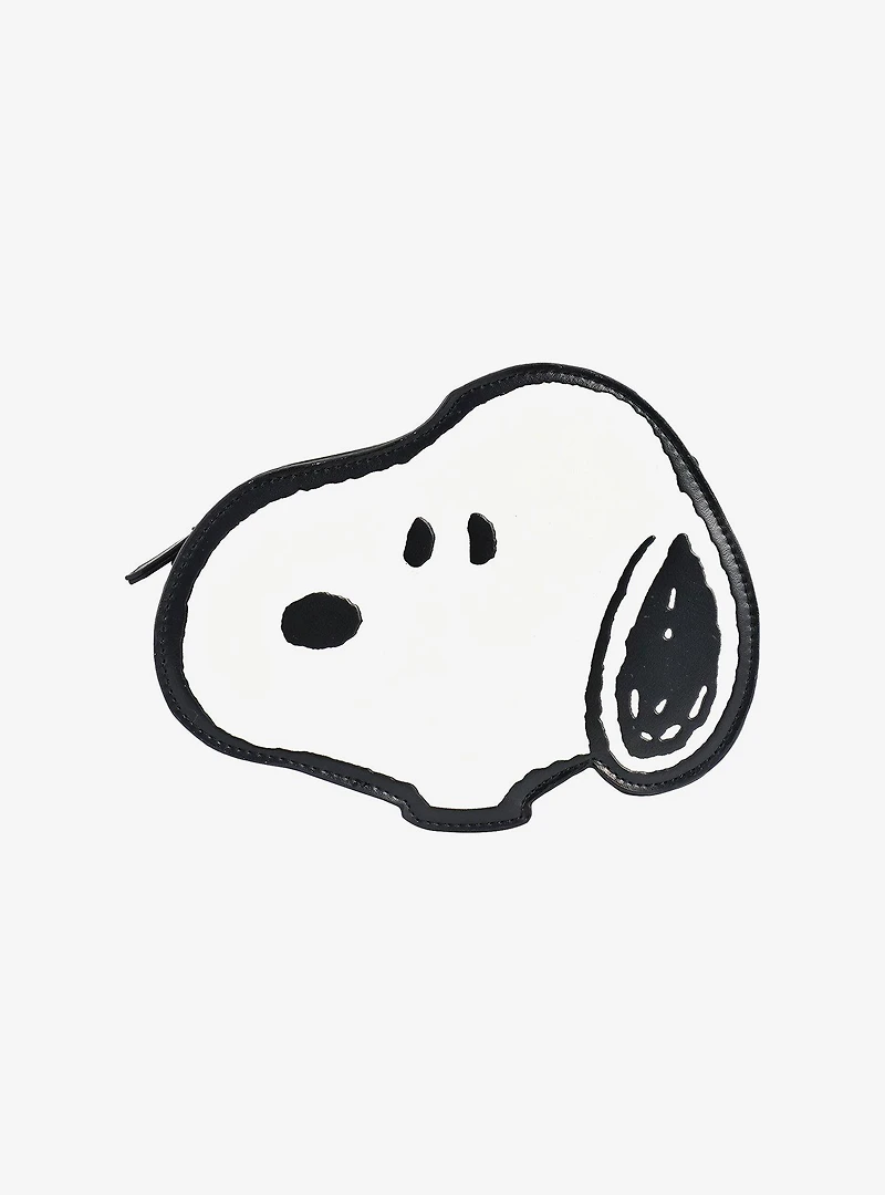 Peanuts Snoopy Head Die-Cut Crossbody Bag