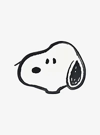 Peanuts Snoopy Head Die-Cut Crossbody Bag