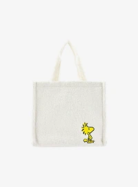 Peanuts Snoopy & Woodstock Sherpa Mini Tote Bag