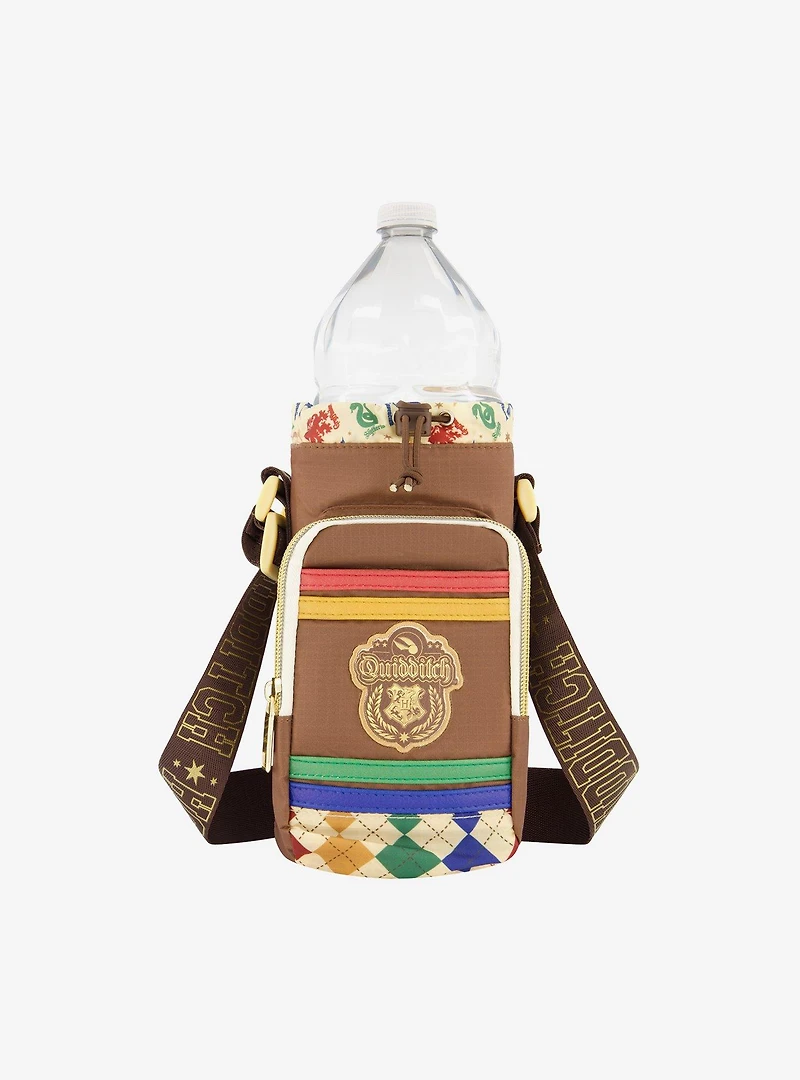 Harry Potter Hogwarts Quidditch Water Bottle Sling