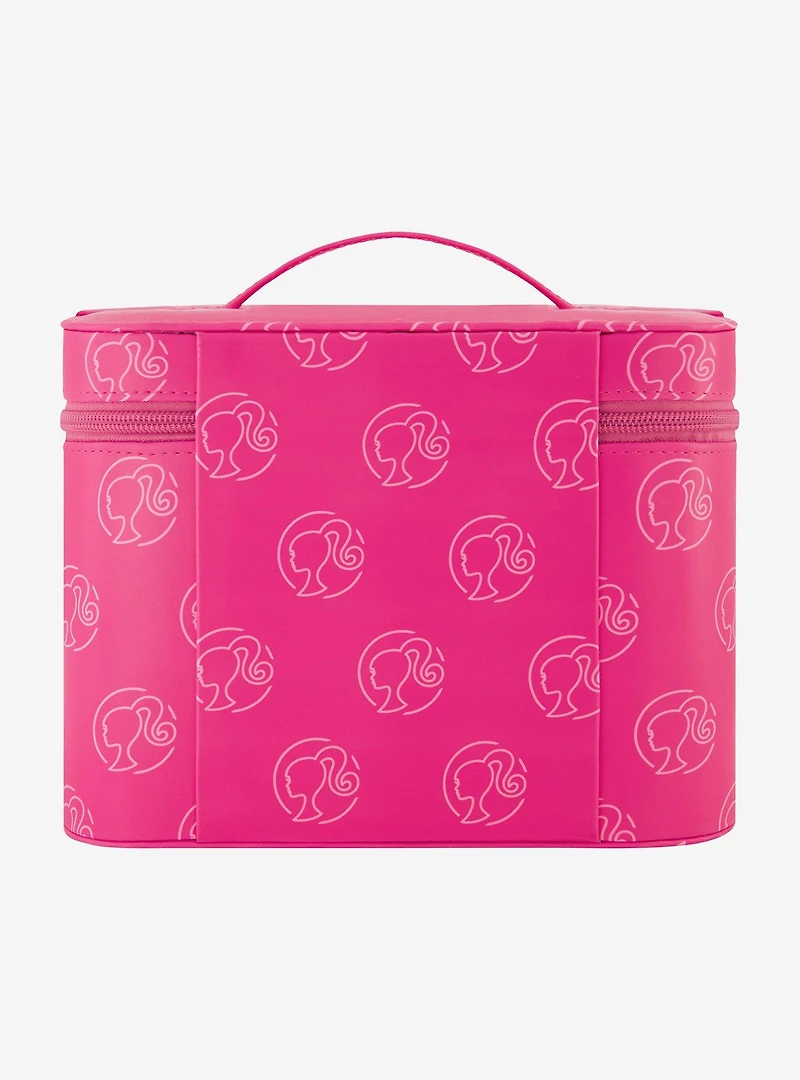 Barbie Iconic Pink Design Cosmetic Case Organizer with Mirror