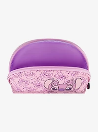 Disney Lilo & Stitch Angel with Heart Zipper 2-Piece Cosmetic Case Set