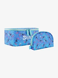 Disney Lilo & Stitch All-Over Stitch Print 2-Piece Cosmetic Case Set