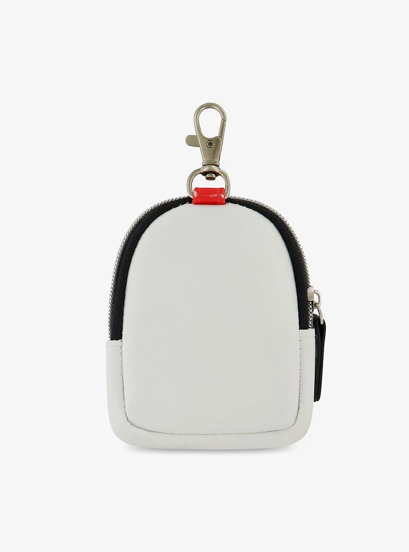 Peanuts Snoopy Full Pose Coin Purse with Keychain Clip