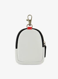 Peanuts Snoopy Full Pose Coin Purse with Keychain Clip