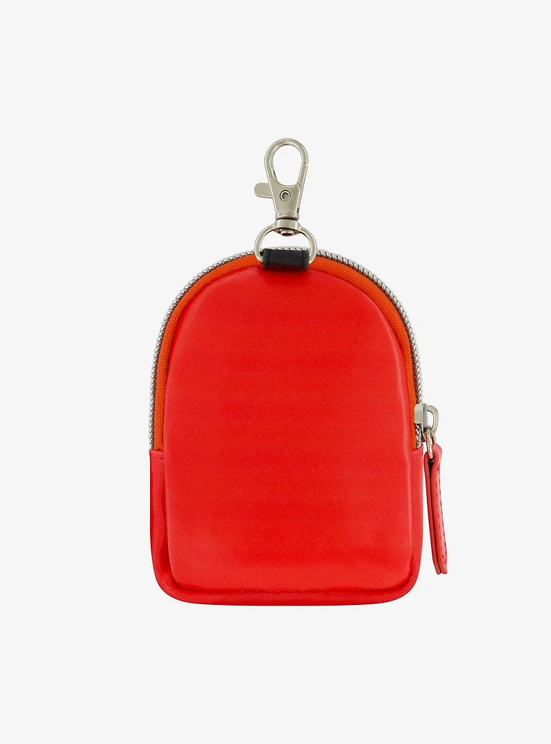 Peanuts Snoopy "J" Full Pose Coin Purse with Keychain Clip