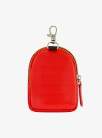 Peanuts Snoopy "J" Full Pose Coin Purse with Keychain Clip