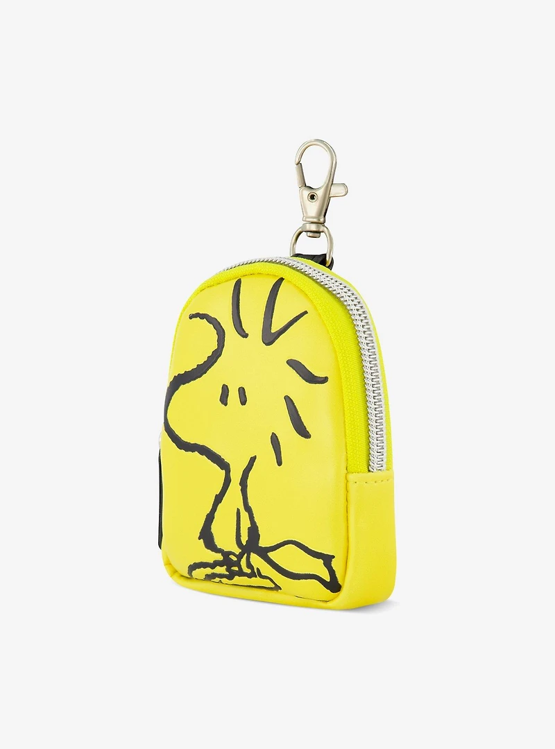 Peanuts Woodstock Full Pose Coin Purse with Keychain Clip