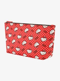 Hello Kitty Polka Dot Cosmetic Travel Bag