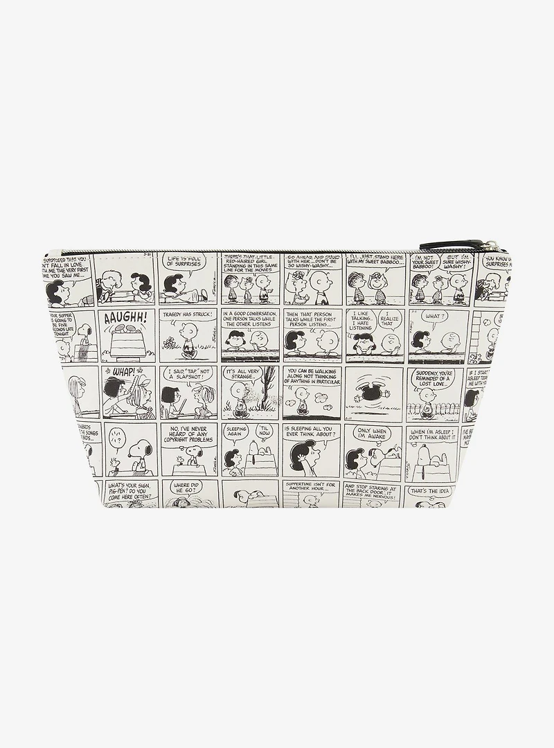 Peanuts Snoopy Comic Strip Cosmetic Travel Bag