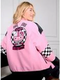 Sanrio Hello Kitty Pink Racing Jacket (BoxLunch 10th Anniversary Edition) — BoxLunch Exclusive