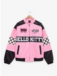 Sanrio Hello Kitty Pink Racing Jacket (BoxLunch 10th Anniversary Edition) — BoxLunch Exclusive