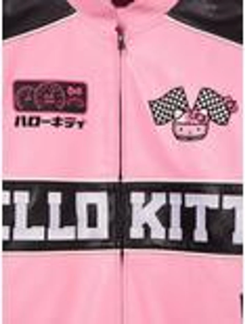 Sanrio Hello Kitty Pink Racing Jacket (BoxLunch 10th Anniversary Edition) — BoxLunch Exclusive