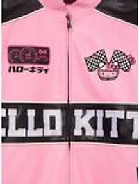 Sanrio Hello Kitty Pink Racing Jacket (BoxLunch 10th Anniversary Edition) — BoxLunch Exclusive