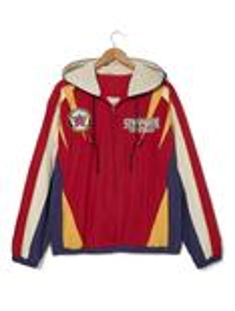 Stranger Things Color Block Windbreaker - BoxLunch Exclusive