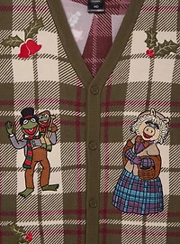 The Muppets Christmas Carol Embroidered Plaid Sweater Vest - BoxLunch Exclusive