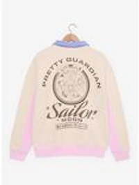 Sailor Moon Color Block Women's Quarter Zip Crewneck - BoxLunch Exclusive