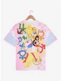 Sailor Moon Jumbo Print Group Portrait Women's T-Shirt - BoxLunch Exclusive