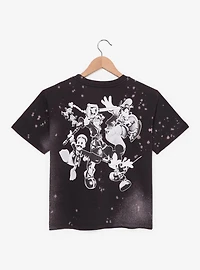 Kingdom Hearts Trio Cropped Women's T-Shirt — BoxLunch Exclusive
