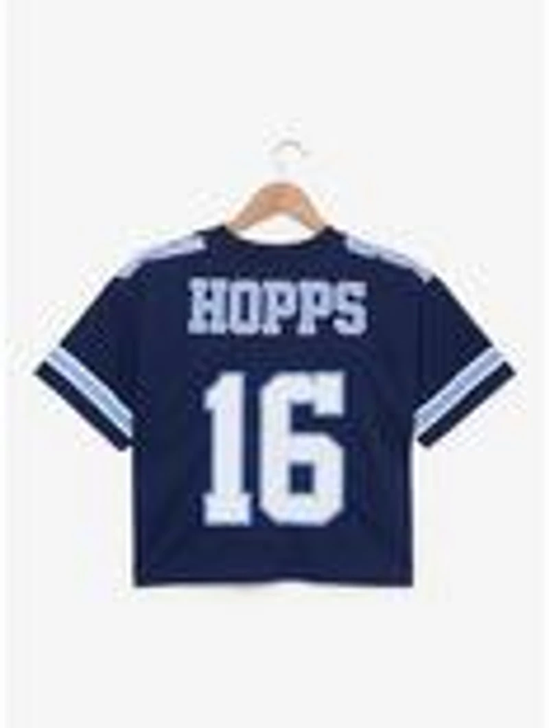 Disney Zootopia Judy Hopps Women's Cropped Football Jersey - BoxLunch Exclusive