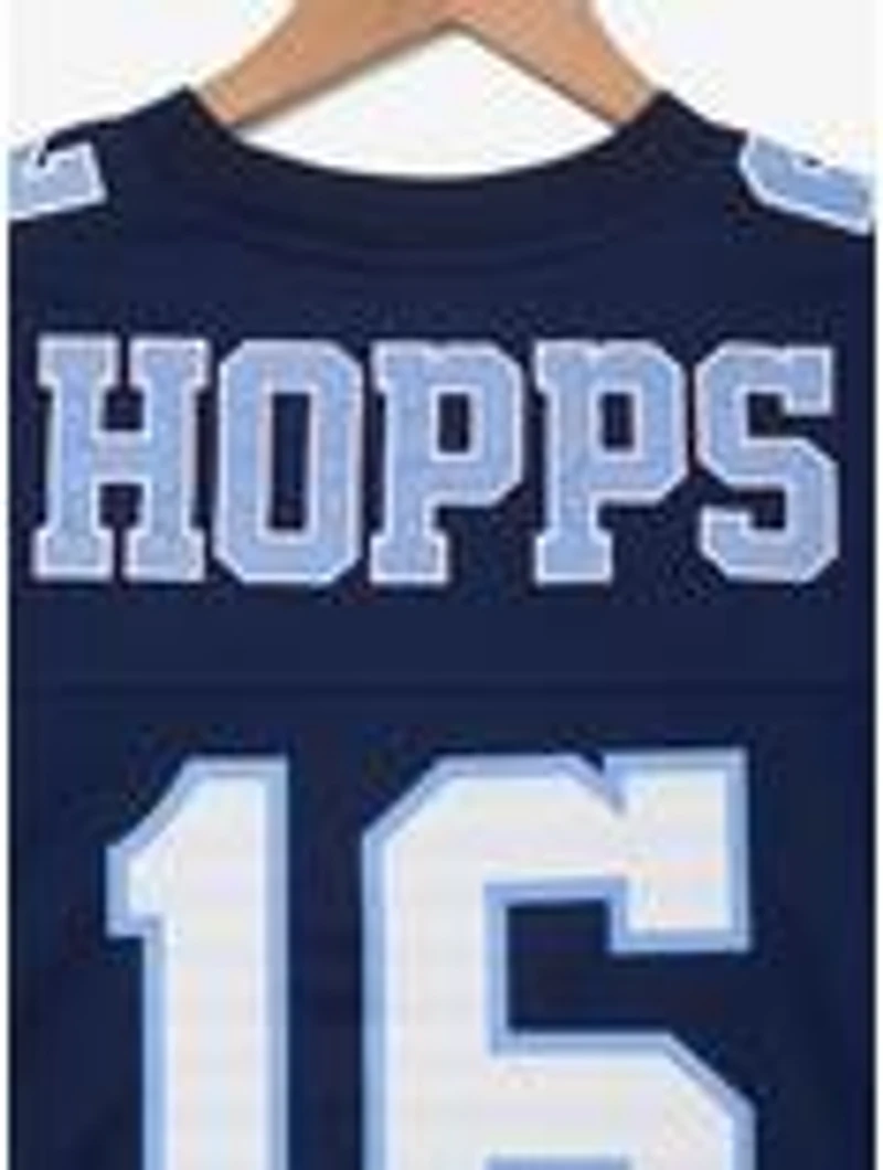 Disney Zootopia Judy Hopps Women's Cropped Football Jersey - BoxLunch Exclusive